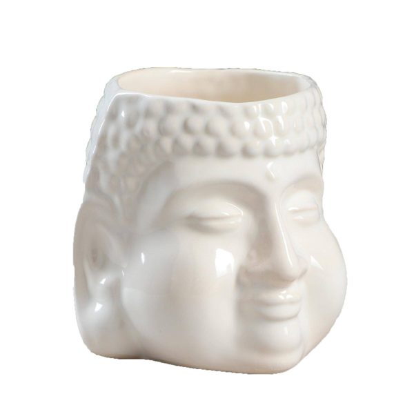 керамическое кашпо будда
