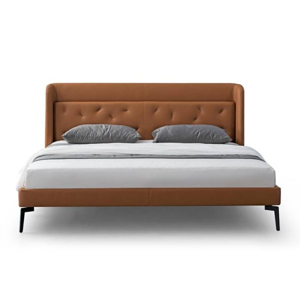 Дизайнерская кровать с высоким изголовьем арт.НВ342