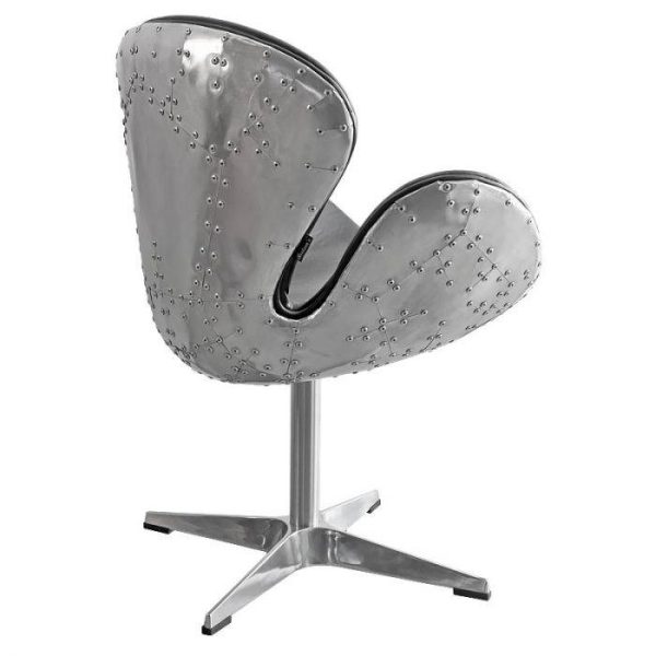 Полу кресло с алюминием в авиа- стиле арт.106054