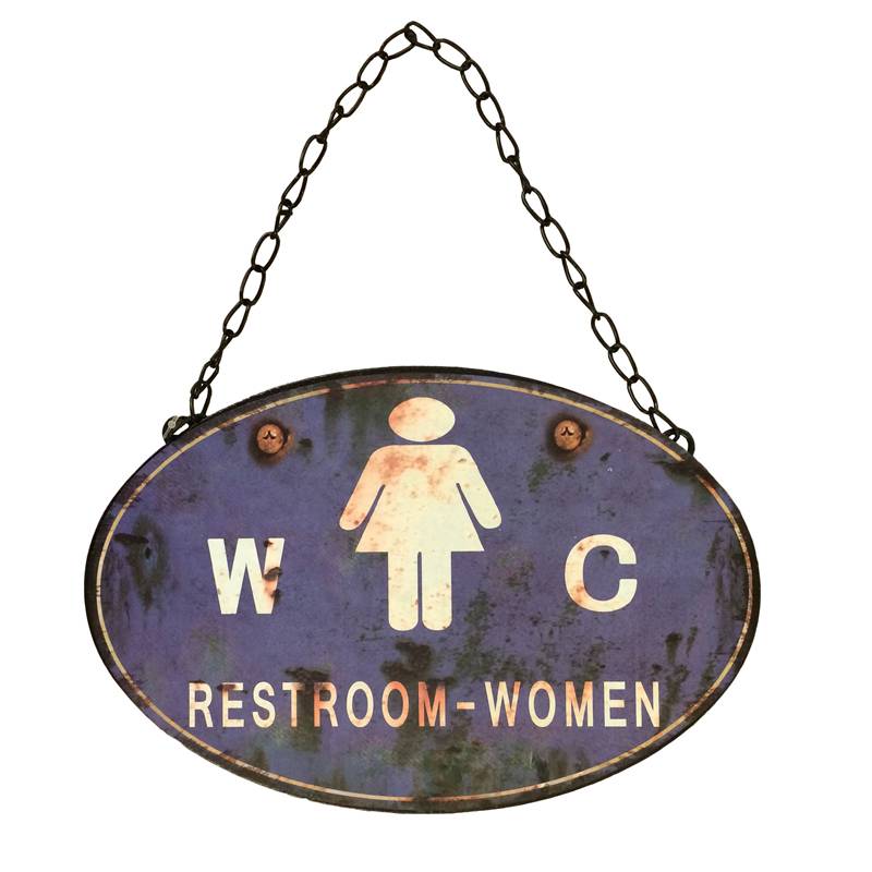 табличка для женского туалета
